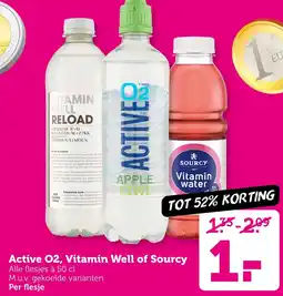 Coop Active 02, Vitamin Well of Sourcy aanbieding