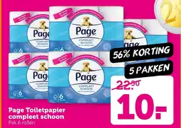 Coop Page Toiletpapier compleet schoon aanbieding