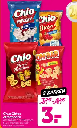 Coop Chio Chips of popcorn aanbieding