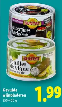 Lidl Gevulde wijnbladeren aanbieding