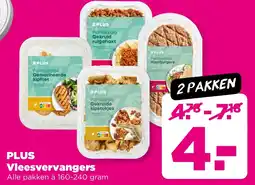 PLUS Plus Vleesvervangers aanbieding