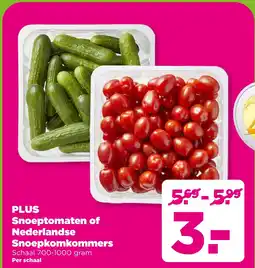 PLUS Plus Snoeptomaten of Nederlandse aanbieding
