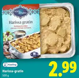 Lidl Harissa gratin aanbieding