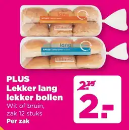 PLUS Plus Lekker lang lekker bollen aanbieding