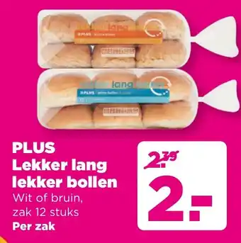 PLUS Plus Lekker lang lekker bollen aanbieding