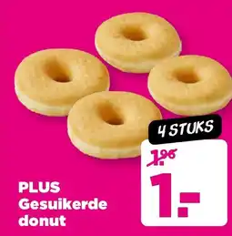 PLUS Plus Gesuikerde donut aanbieding