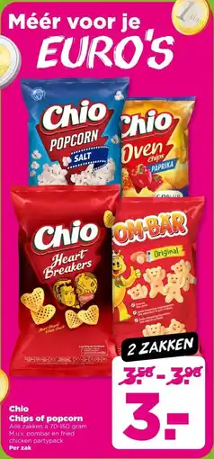 PLUS Chips of popcorn aanbieding