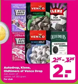 PLUS Autodrop, Klene, Oldtimers of Venco Drop aanbieding