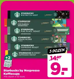 PLUS Starbucks by Nespresso Koffiecups aanbieding