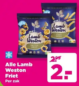 PLUS Alle Lamb Weston Friet aanbieding