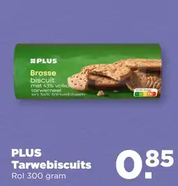 PLUS Plus Tarwebiscuits aanbieding