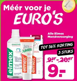 PLUS Alle Elmex Mondverzorging aanbieding