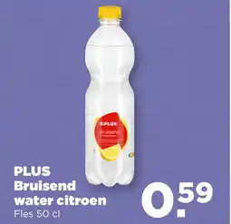 PLUS Plus Bruisend water citroen aanbieding