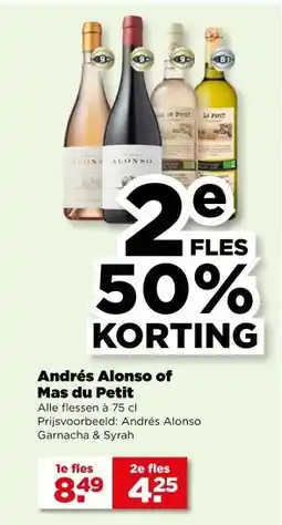 PLUS Andrés Alonso of Mas du Petit aanbieding