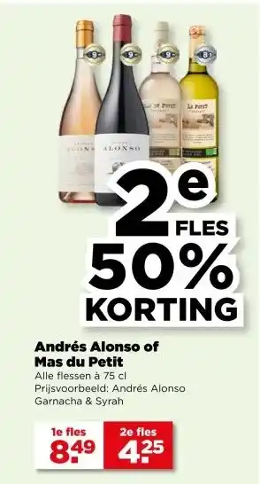 PLUS Andrés Alonso of Mas du Petit aanbieding