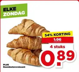 PLUS Plus Roombotercroissant aanbieding