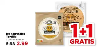 PLUS No Fairytales Tortilla aanbieding