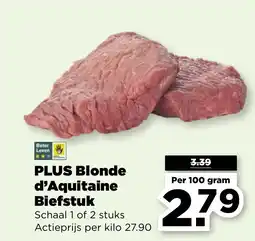 PLUS PLUS Blonde d'Aquitaine Biefstuk aanbieding