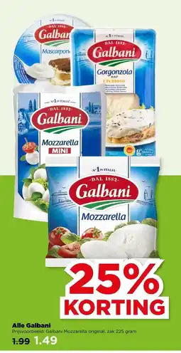 PLUS Alle Galbani aanbieding