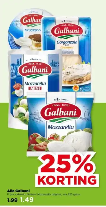 PLUS Alle Galbani aanbieding