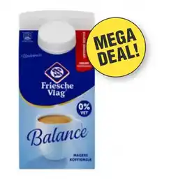 Budget Food Friesche Vlag Koffiemelk Balance aanbieding