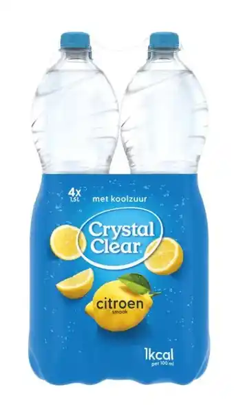 Budget Food Crystal Clear Sparkling Lemon aanbieding