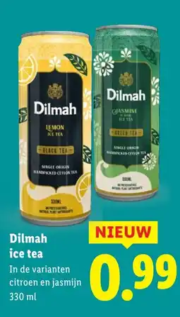 Lidl Dilmah ice tea aanbieding