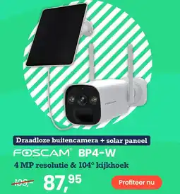 Paradigit FOSCAM BP4-W 4 MP resolutie & 104° kijkhoek aanbieding