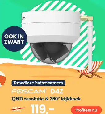 Paradigit FOSCAM DẠI QHD resolutie & 350° kijkhoek aanbieding