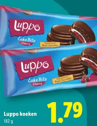Lidl Luppo koeken aanbieding