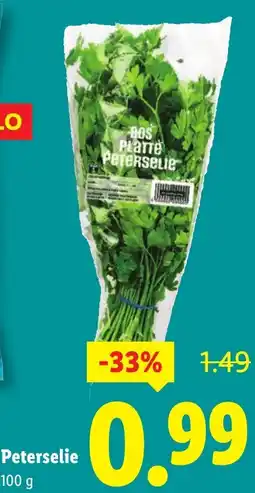 Lidl Peterselie aanbieding