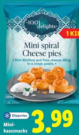 Lidl Mini-kaassnacks aanbieding