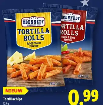 Lidl Tortillachips aanbieding