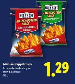 Lidl Mais-aardappelsnack aanbieding