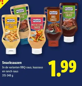 Lidl Snacksauzen aanbieding