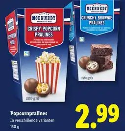Lidl MCENNEDY Popcornpralines aanbieding