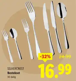 Lidl SILVERCREST Bestekset aanbieding
