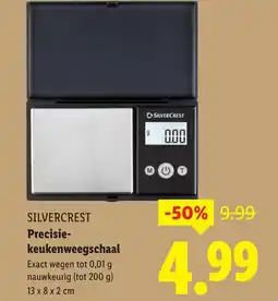 Lidl SILVERCREST Precisie keukenweegschaal aanbieding