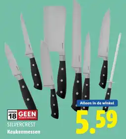 Lidl SILVERCREST Keukenmessen aanbieding