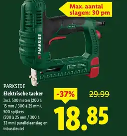 Lidl PARKSIDE Elektrische tacker aanbieding