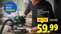 Lidl PARKSIDE Afkort en verstekzaag aanbieding