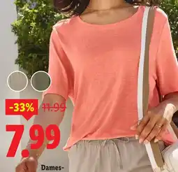 Lidl Dames- T-shirt aanbieding