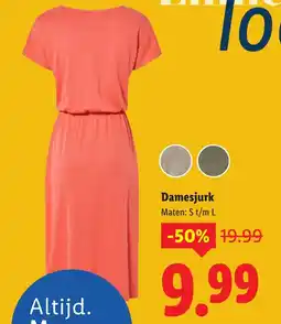 Lidl Damesjurk aanbieding