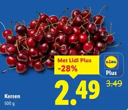 Lidl Kersen aanbieding