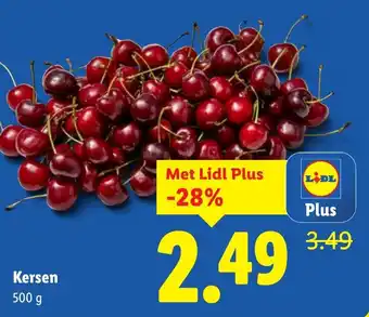 Lidl Kersen aanbieding