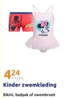 Action Kinder zwemkleding aanbieding