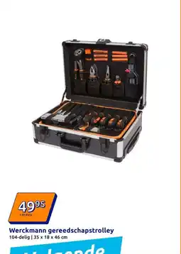 Action Werckmann gereedschapstrolley aanbieding