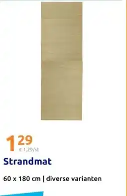 Action Strandmat aanbieding