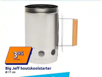 Action Big Jeff houtskoolstarter aanbieding