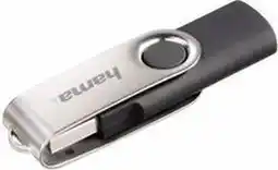 Conrad Hama Rotate USB-stick 64 GB Zwart 104302 USB-A 2.0 aanbieding
